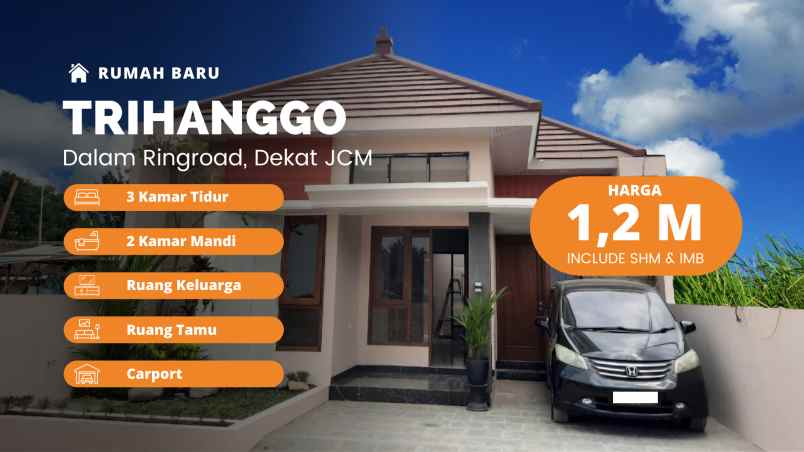 murah dekat kota jogja rumah baru dalam ringroad