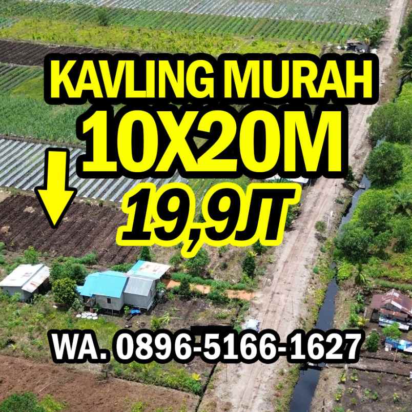 promo tanah murah pontianak