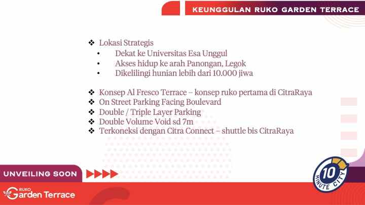 ruko memukau harga terjangkau