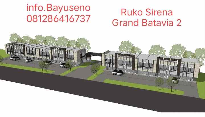 ruko sirena arcade grand batavia 2 free biaya surat