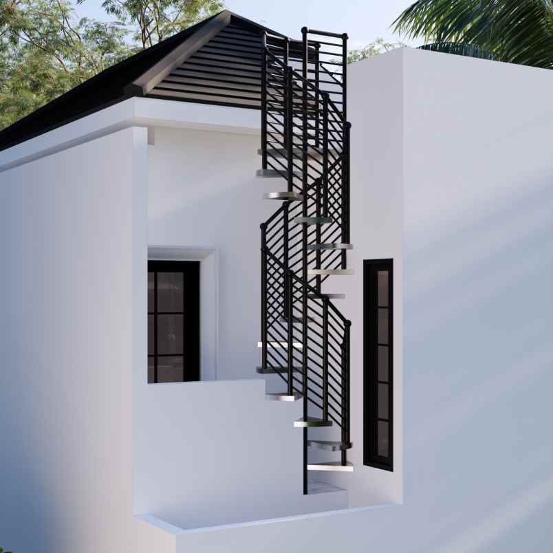 rumah 2 lantai shm di mekarsari cimanggis depok