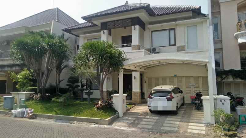 rumah 375m2 murah laguna regency pakuwon city surabaya