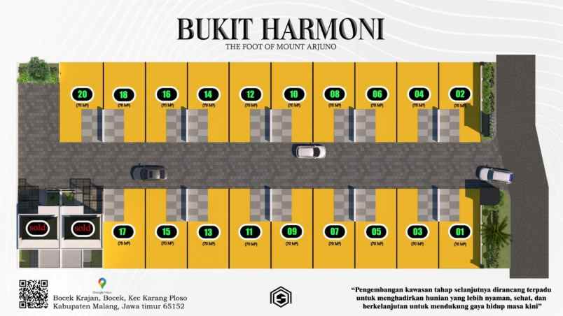 rumah 500 juta an di malang dekat wisata batu