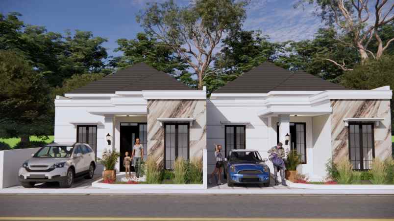 rumah barat kampus unisa jogja kawasan premium