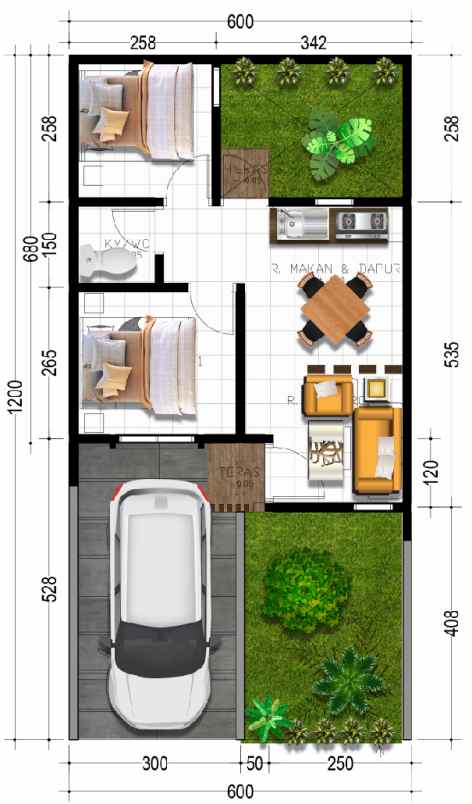 rumah baru qianna residence sukabumi