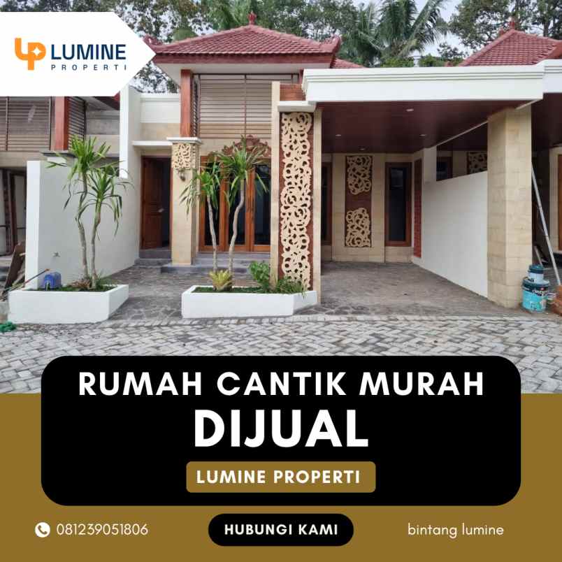 rumah cantik murah dekat akmil magelang