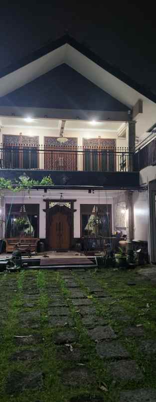 rumah cimanggu full furnished perabot kayu jati etnik