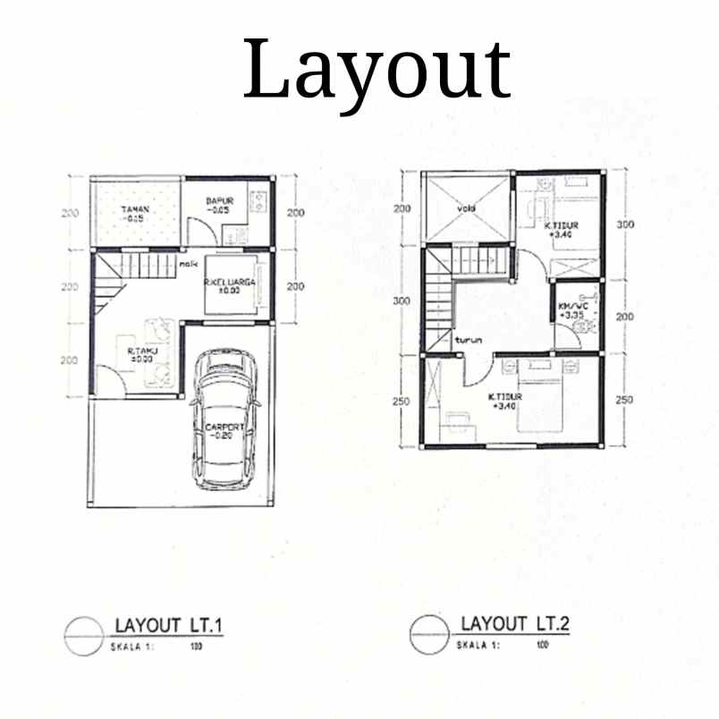 rumah ciracas dalam cluster dekat mall cijantung