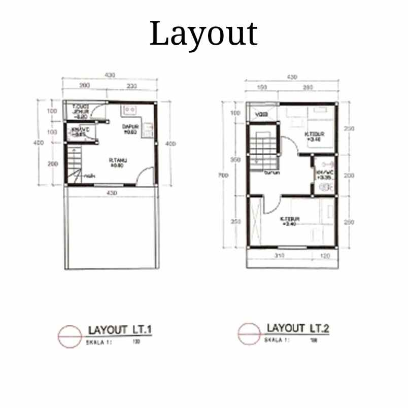 rumah ciracas dalam cluster dekat mall cijantung