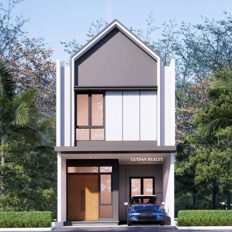 rumah ciracas dalam cluster dekat mall cijantung