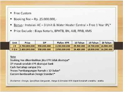 rumah cluster bisa kpr area rawamangun