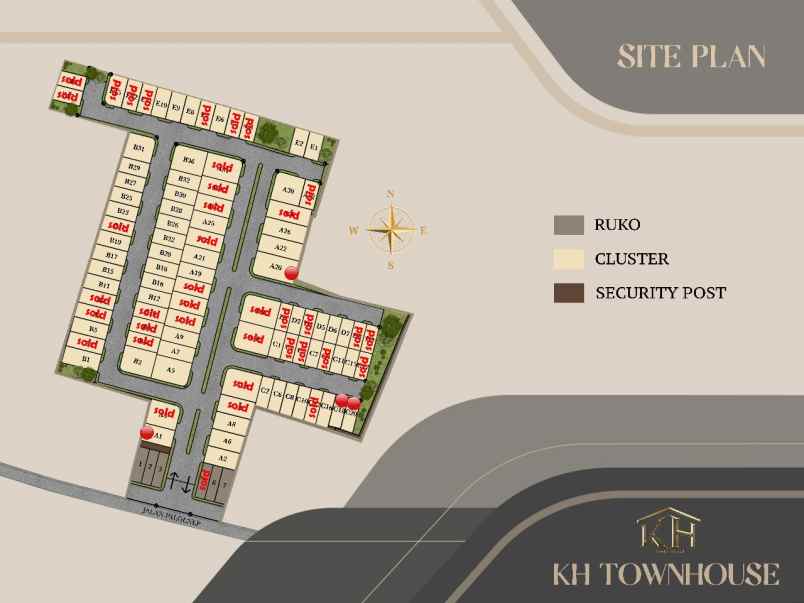 rumah cluster desain eropa asri sejuk vieu kota cimahi