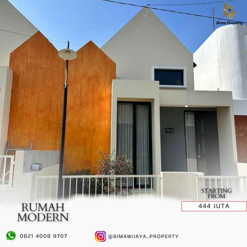 rumah dengan desain villa