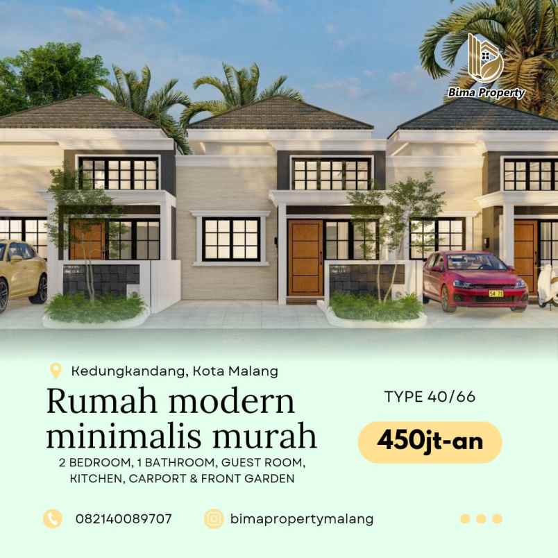 rumah eksklusif modern di kota malang