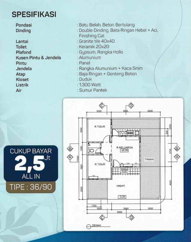 rumah hook ciseeng parung