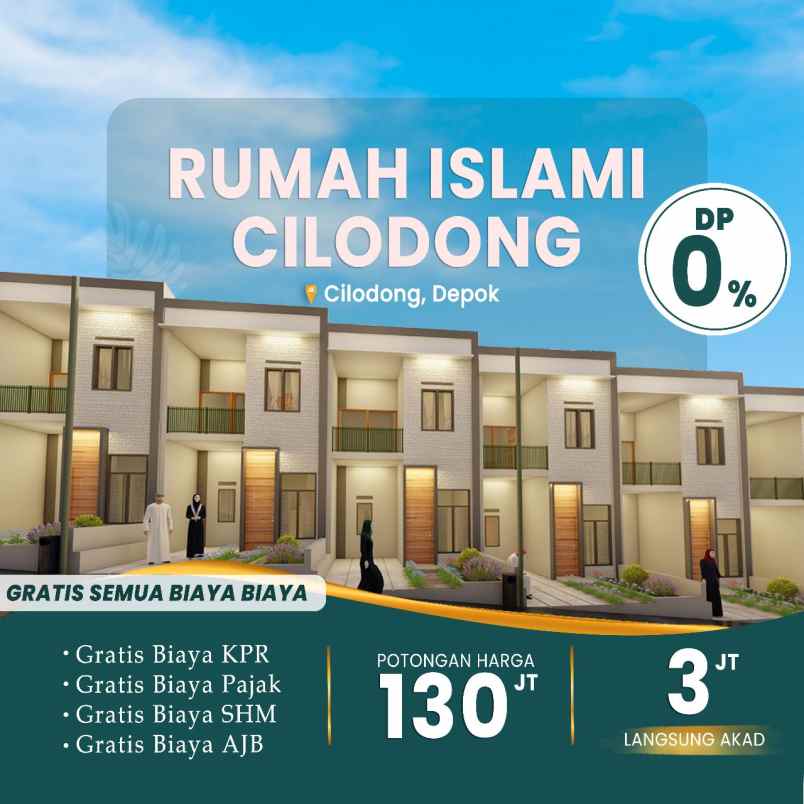 rumah impian dekat dengan alun alun kota depok