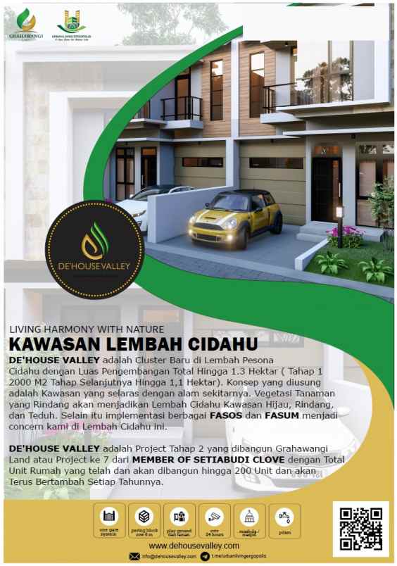 rumah jalan pesona lembah cidahu