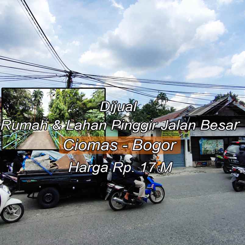 rumah jalan raya ciomas