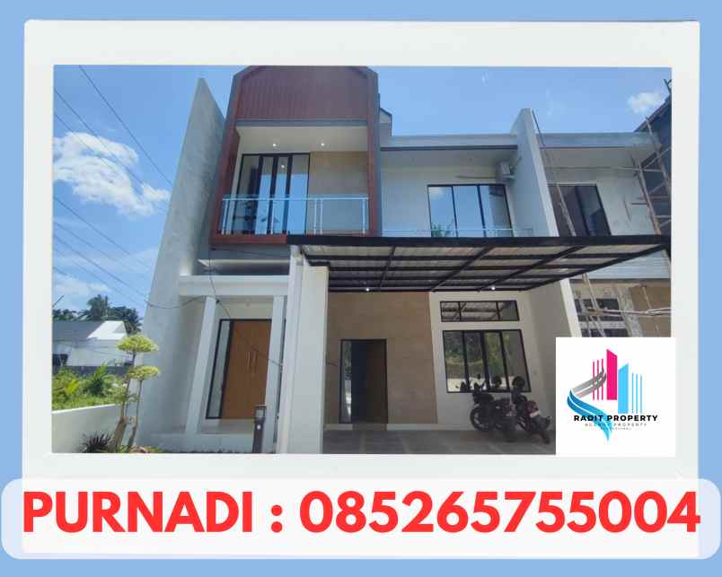 rumah konsep skandinavia mewah elegant