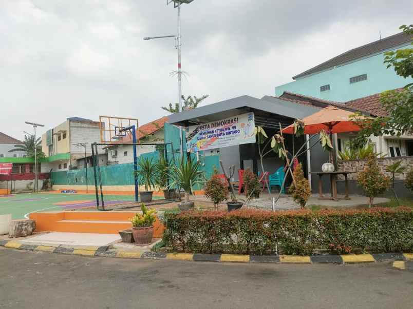 rumah luas di duta bintaro cluster sanur tangerang