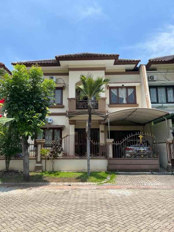 rumah manyar kertoadi regency surabaya lt 240m2 murah