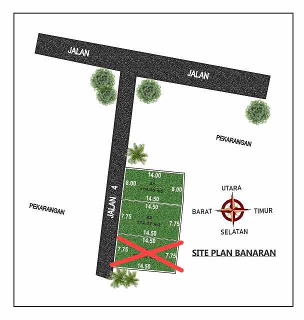 rumah mezzanine progres 80 luas tanah 114 m2 dekat umy