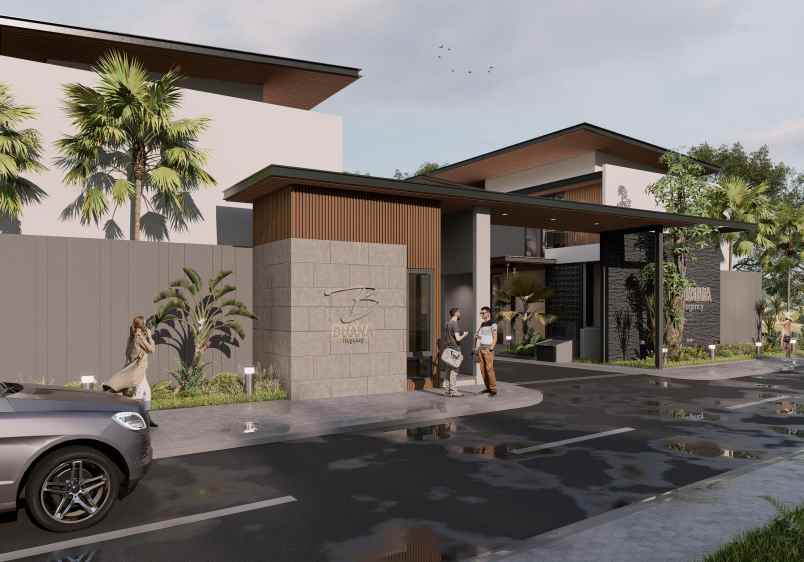 rumah modern 2 lantai dekat kampus uii yogyakarta