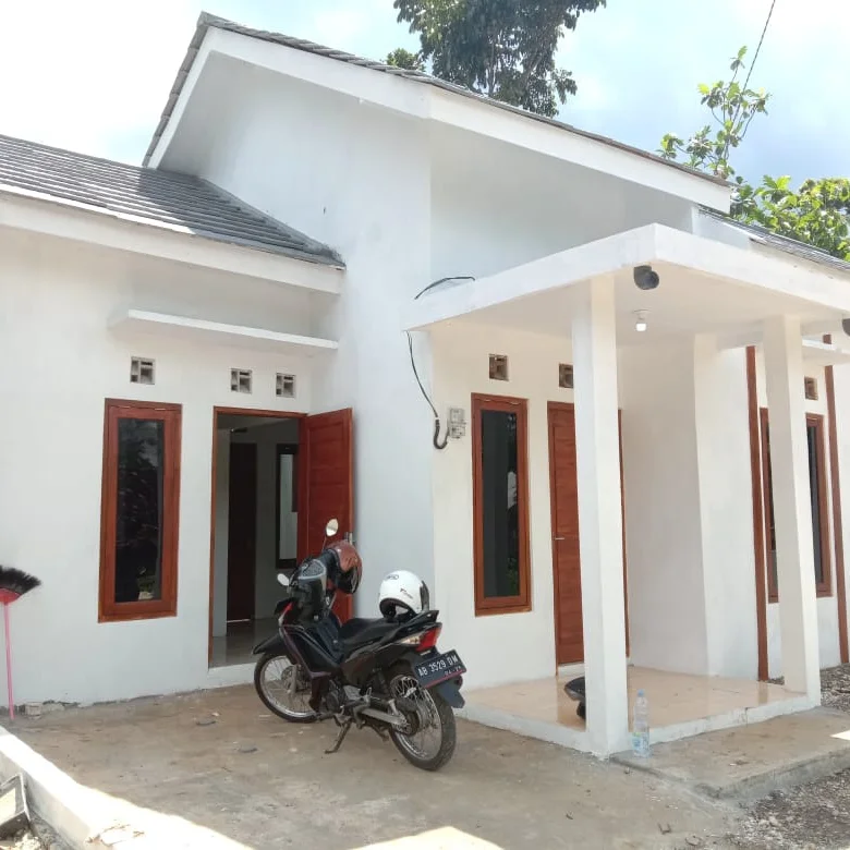 rumah modern gunungkidul tanpa bank