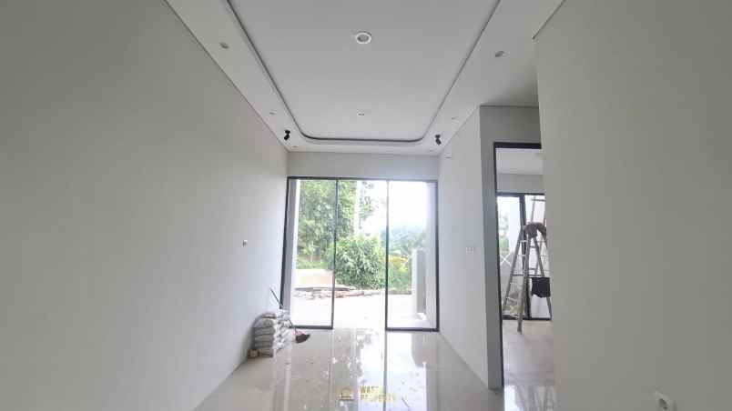 rumah modern view sawah di purwomartani kalasan