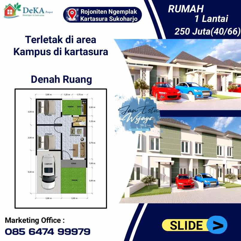 rumah murah bisa kpr di kartasura