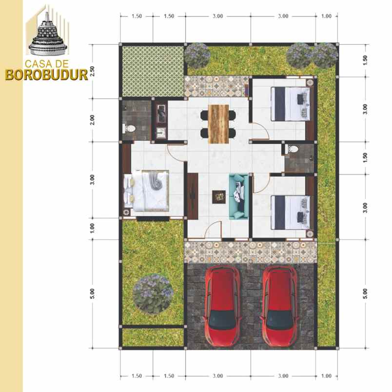 rumah murah di pusat keajaiban candi borobudur