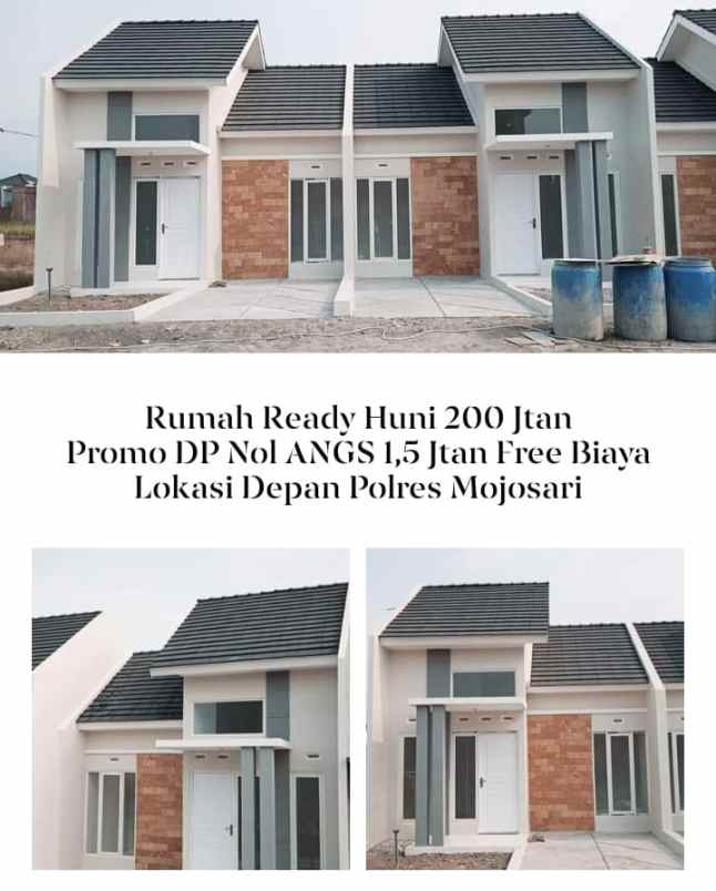 rumah murah mojosari mojokerto dp nol