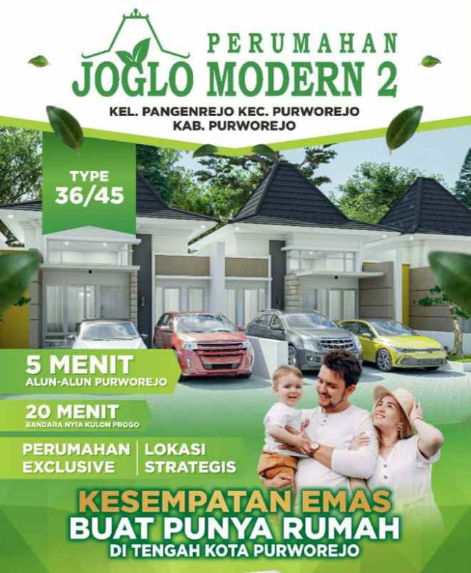 rumah murah purworejo joglo modern 2