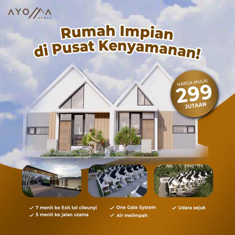 rumah nyaman murah bandung timur