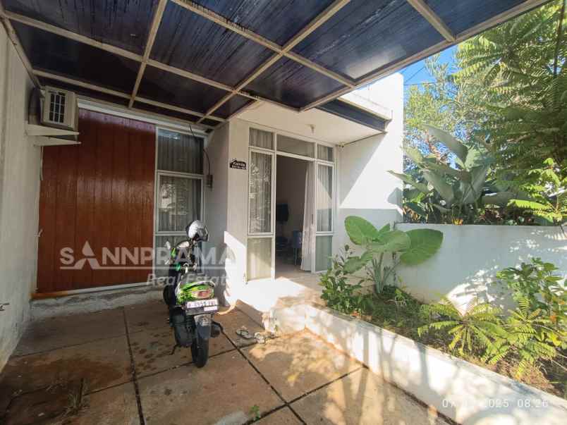 rumah pojok shm di cluster garden candi sawangan rn