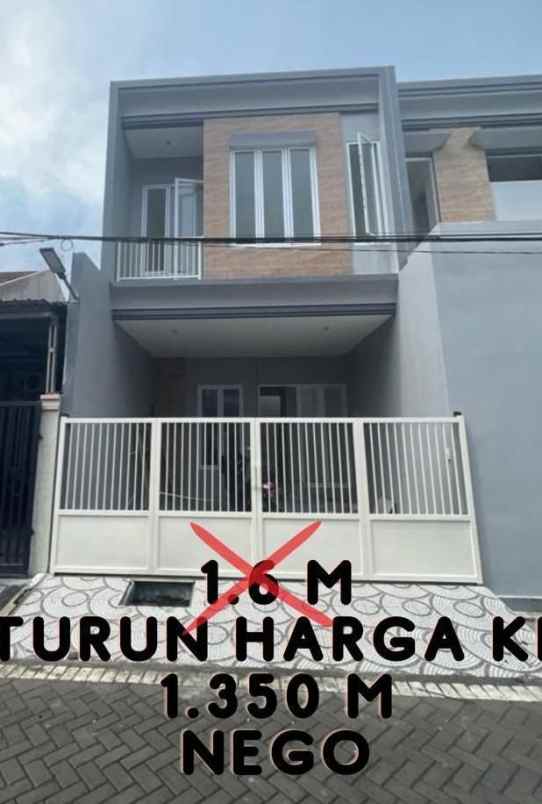 rumah pondok candra new minimalis 2 lantai