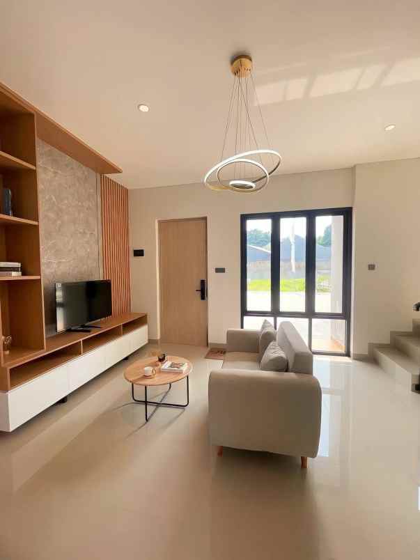 rumah scandinavian dekat binus school bsd jelupang