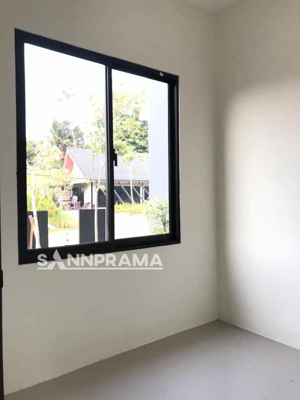 rumah scandinavian kemang bogor dengan tanah 90