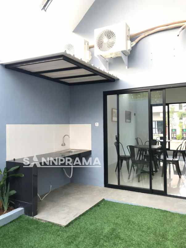 rumah scandinavian kemang bogor dengan tanah 90