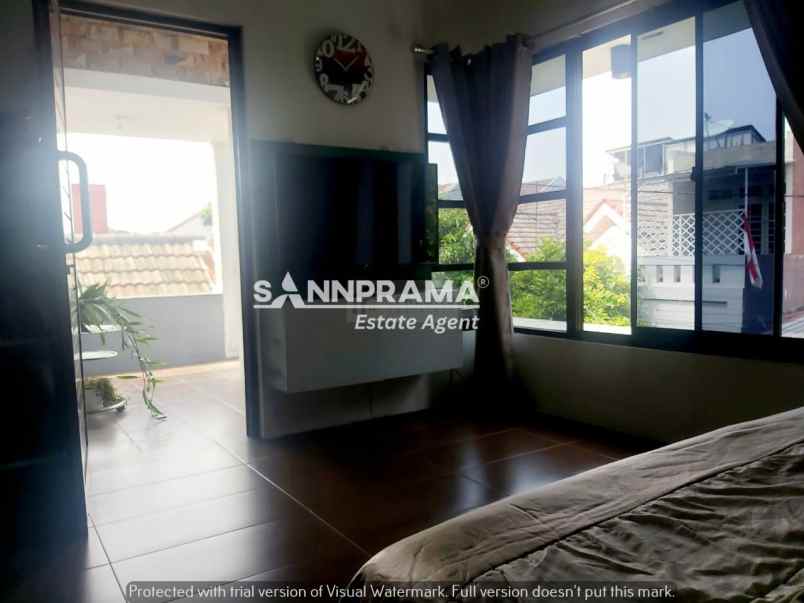 rumah second terawat di tapos depok lahan luas faisal