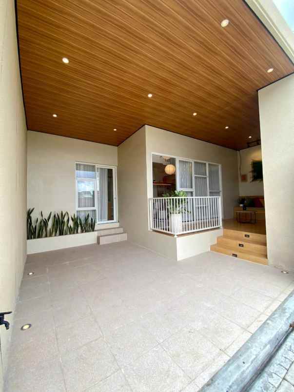 rumah siap huni full furnish lokasi sukun
