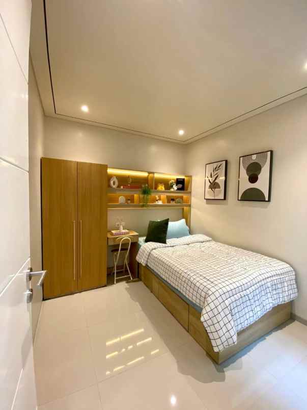 rumah siap huni full furnish lokasi sukun
