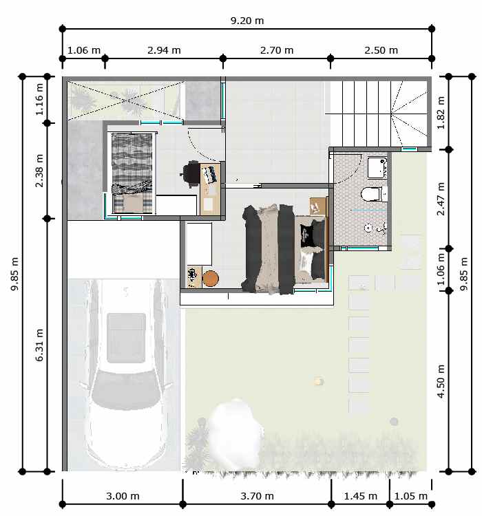 rumah smarthome sidoarjo rifera townhouse