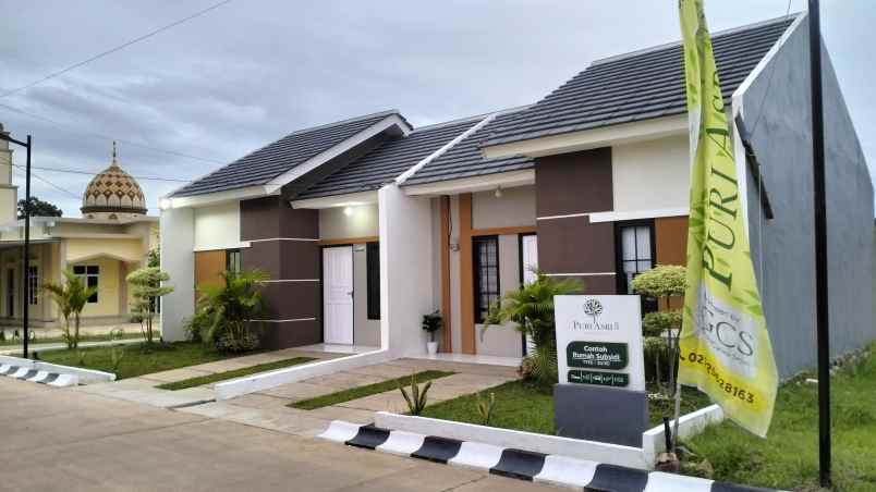 rumah subsidi dinding hebel sertifikat shm