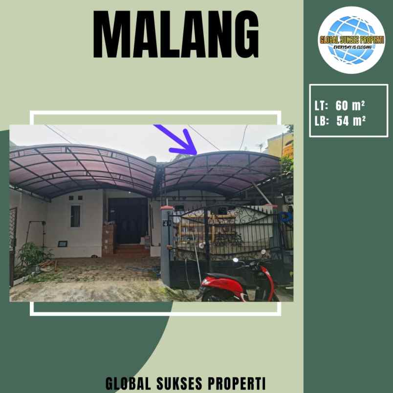 rumah super murah minimalis strategis di kota malang