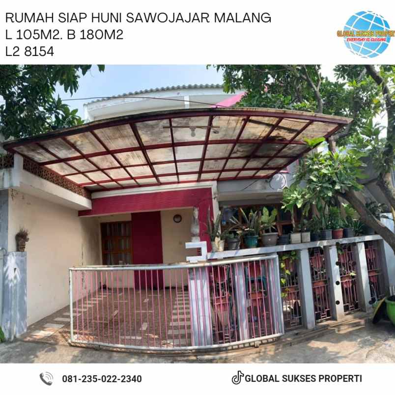 rumah super murah nyaman strategis di sawojajar malang