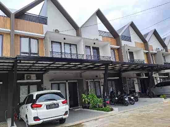 rumah town house 2 lantai dp 0 di kranggan bekasi