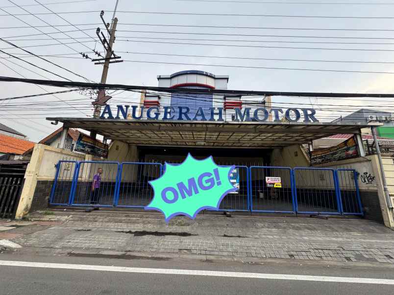 rumah usaha strategis dekat alun alun sidoarjo