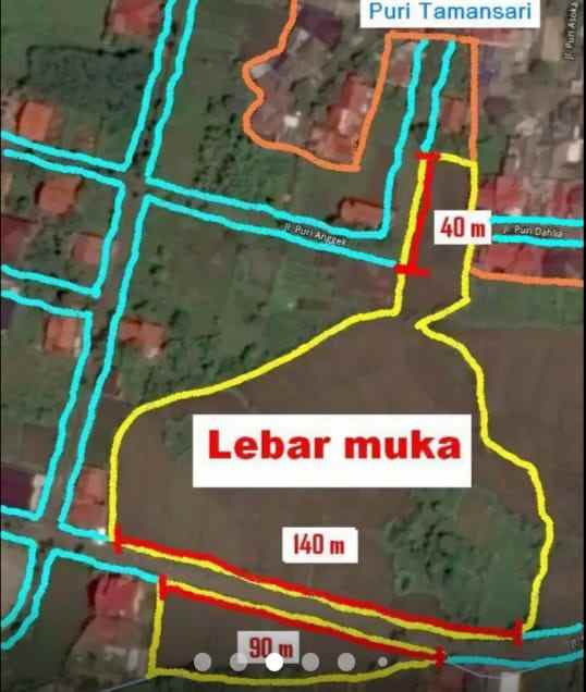 tanah dijual strategis