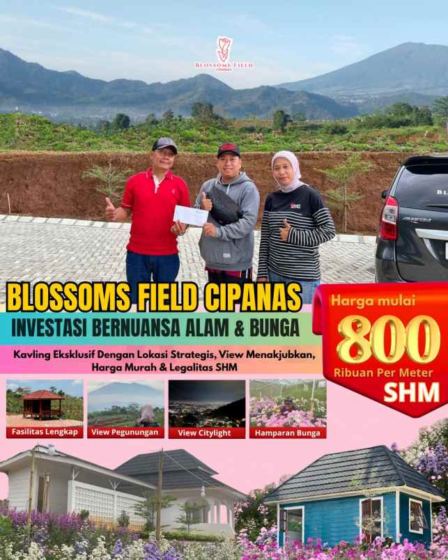 tanah kavling investasi di sukaresmi cianjur